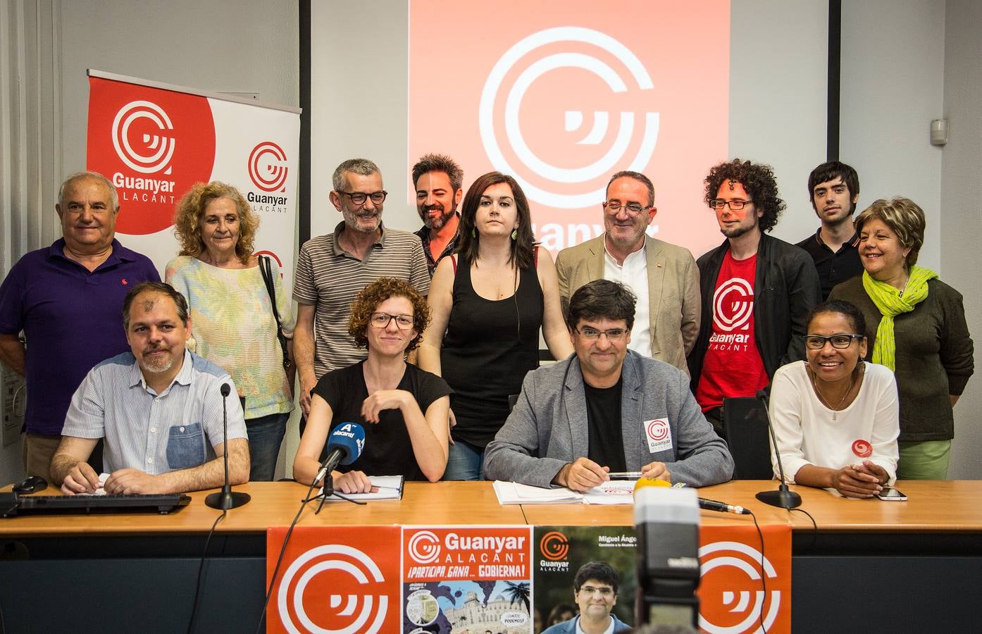 Presentación de la campaña electoral de Guanyem Alacant