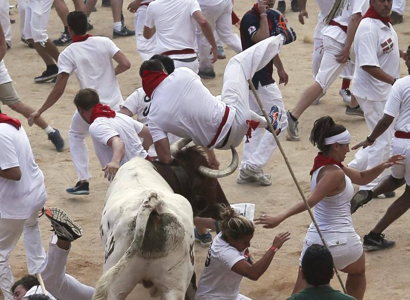 Segundo encierro de Sanfermines 2015