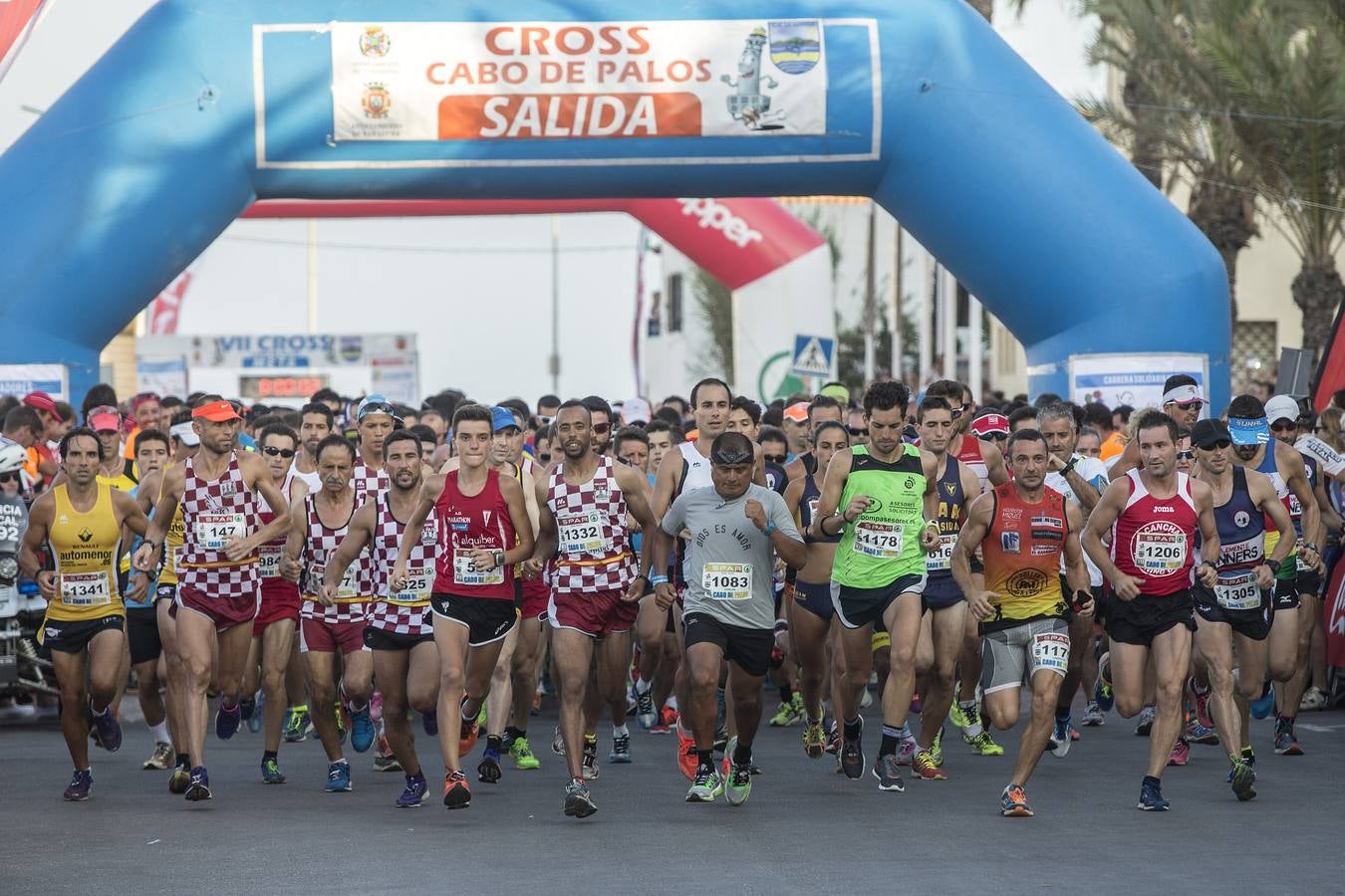 Douaichat y Merino ganan en el cross de Cabo de Palos