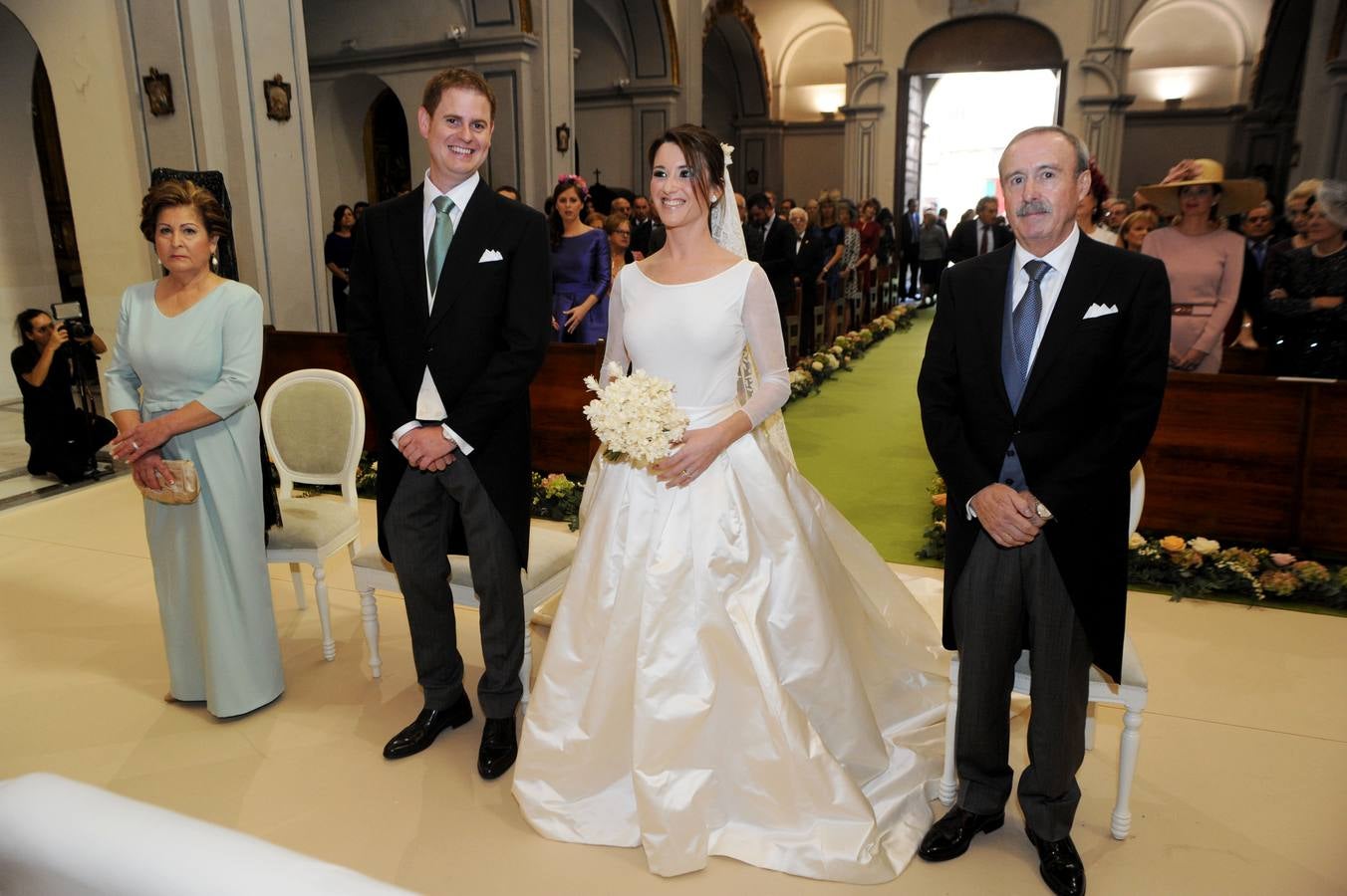 Antonio Gómez Fayrén lleva al altar a su hija María