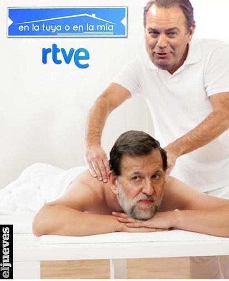 Los memes de Mariano Rajoy y Bertín Osborne