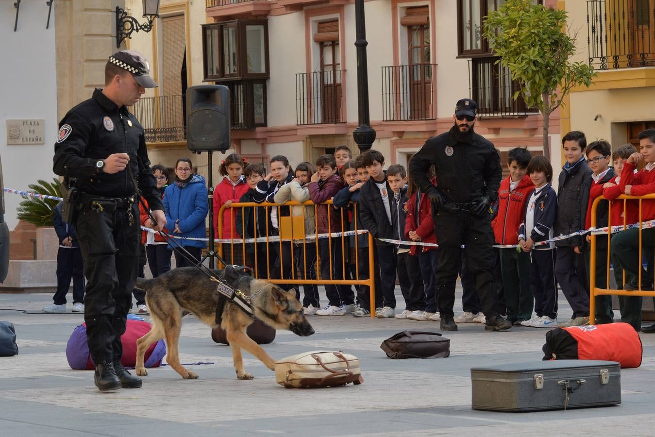 'Alma', la primera perra policía lorquina