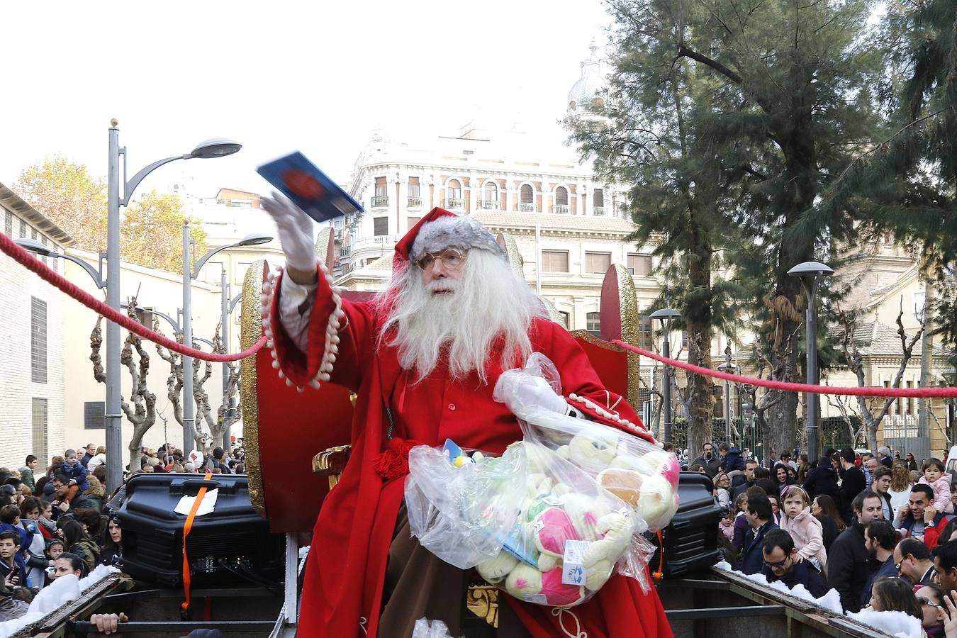 Magia e ilusión en el desfile de Navidad