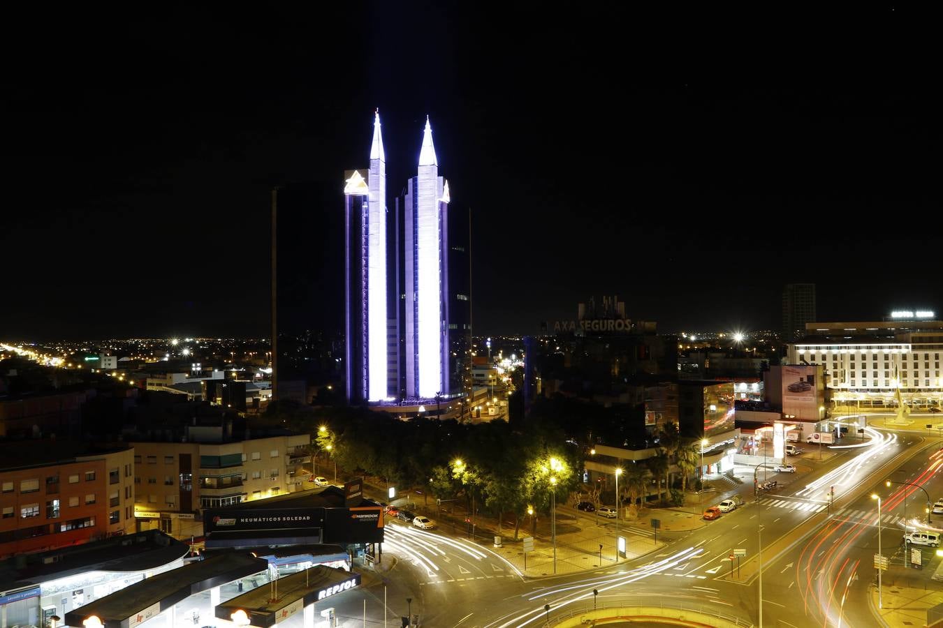 Las 'Torres Gemelas' de Murcia cambian de imagen