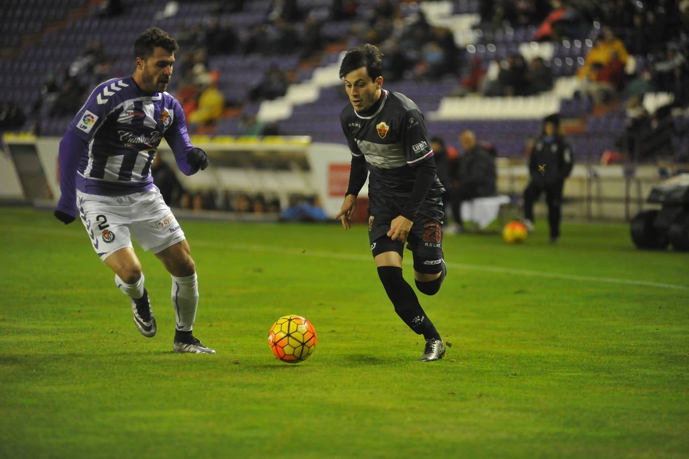 Las mejores imágenes del Valladolid-Elche