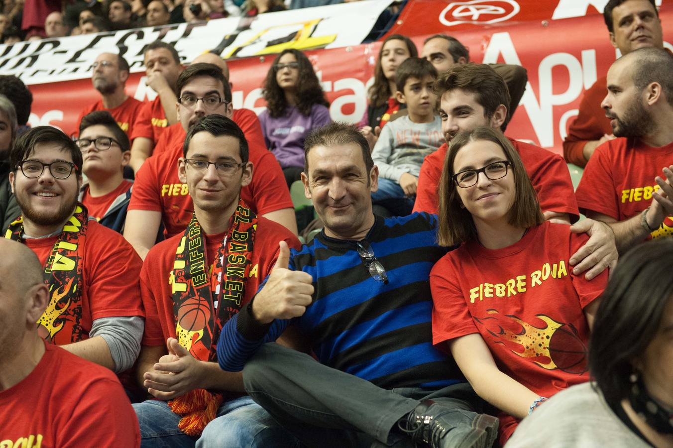 La grada del UCAM Murcia - Montakit