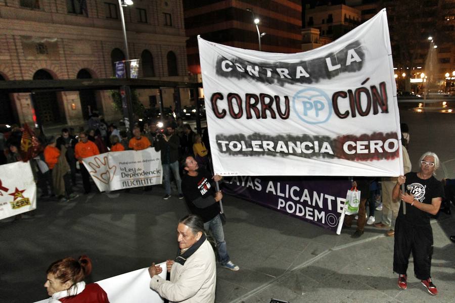 Protestas en la provincia contra la corrupción