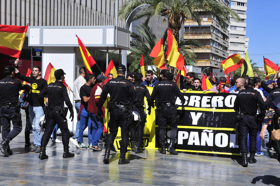 Manifestación del Primero de Mayo en Murcia