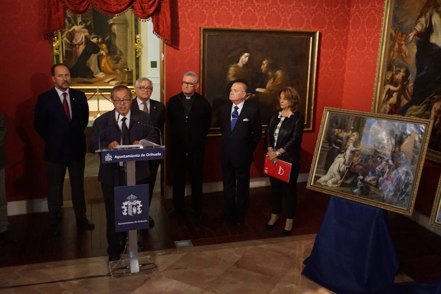 El Museo Diocesano de Arte Sacro recibe dos óleos flamencos tras su restauración