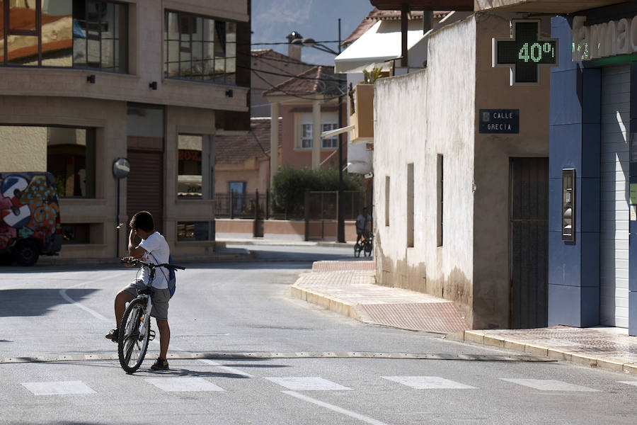 El calor apreta en la provincia alicantina