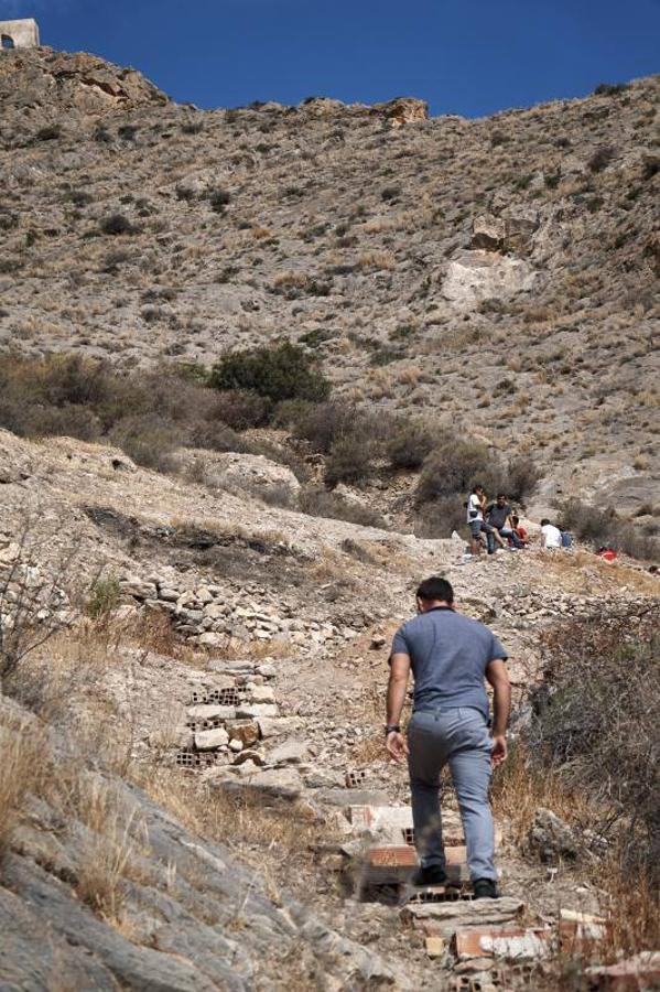 El MARQ insta al Ayuntamiento de Callosa a afianzar el yacimiento de la ladera del castillo