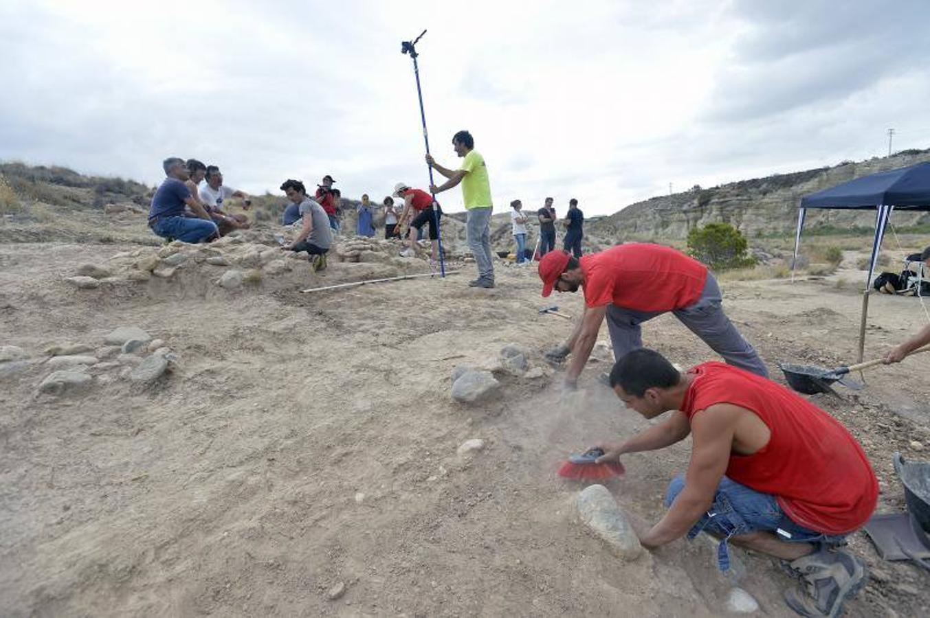 Descubren un yacimiento rural en el paraje d'Aigüa Dolça y Salà