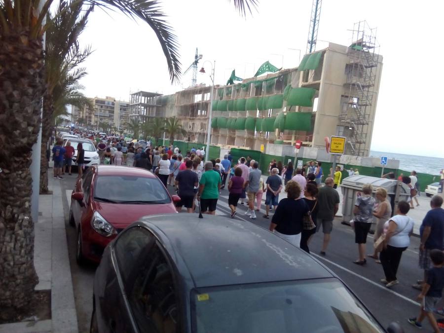Arenales exige que sigan las obras del hotel
