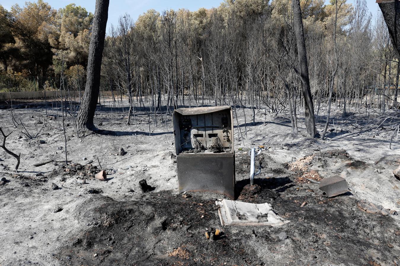 Xàbia y Benitatxell, calcinadas tras el incendio