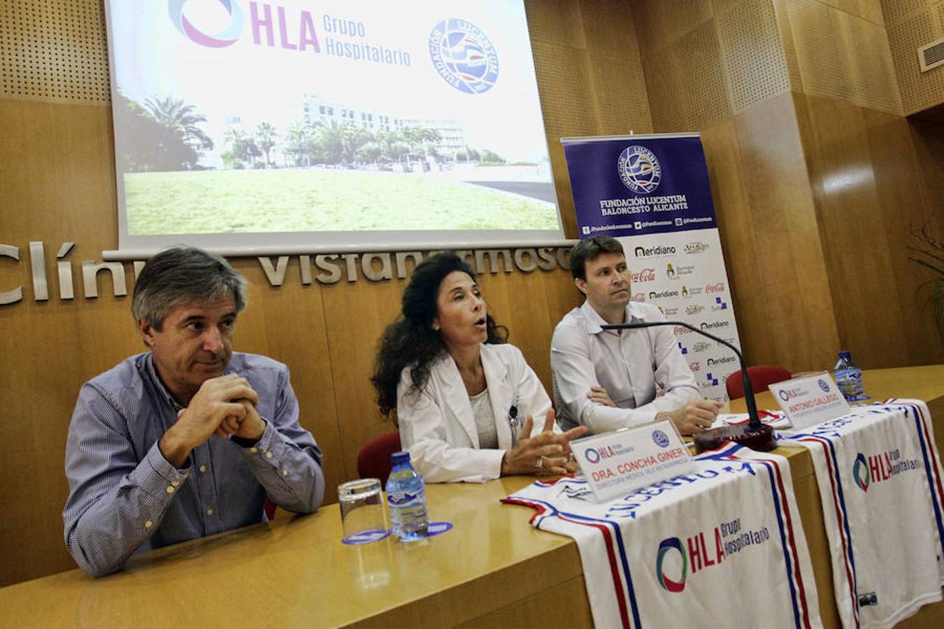 El grupo hospitalario HLA dará nombre a la Fundación Lucentum