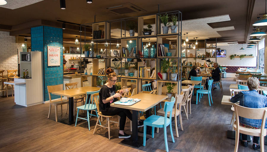 El Hospital de San Juan redecora su cafetería