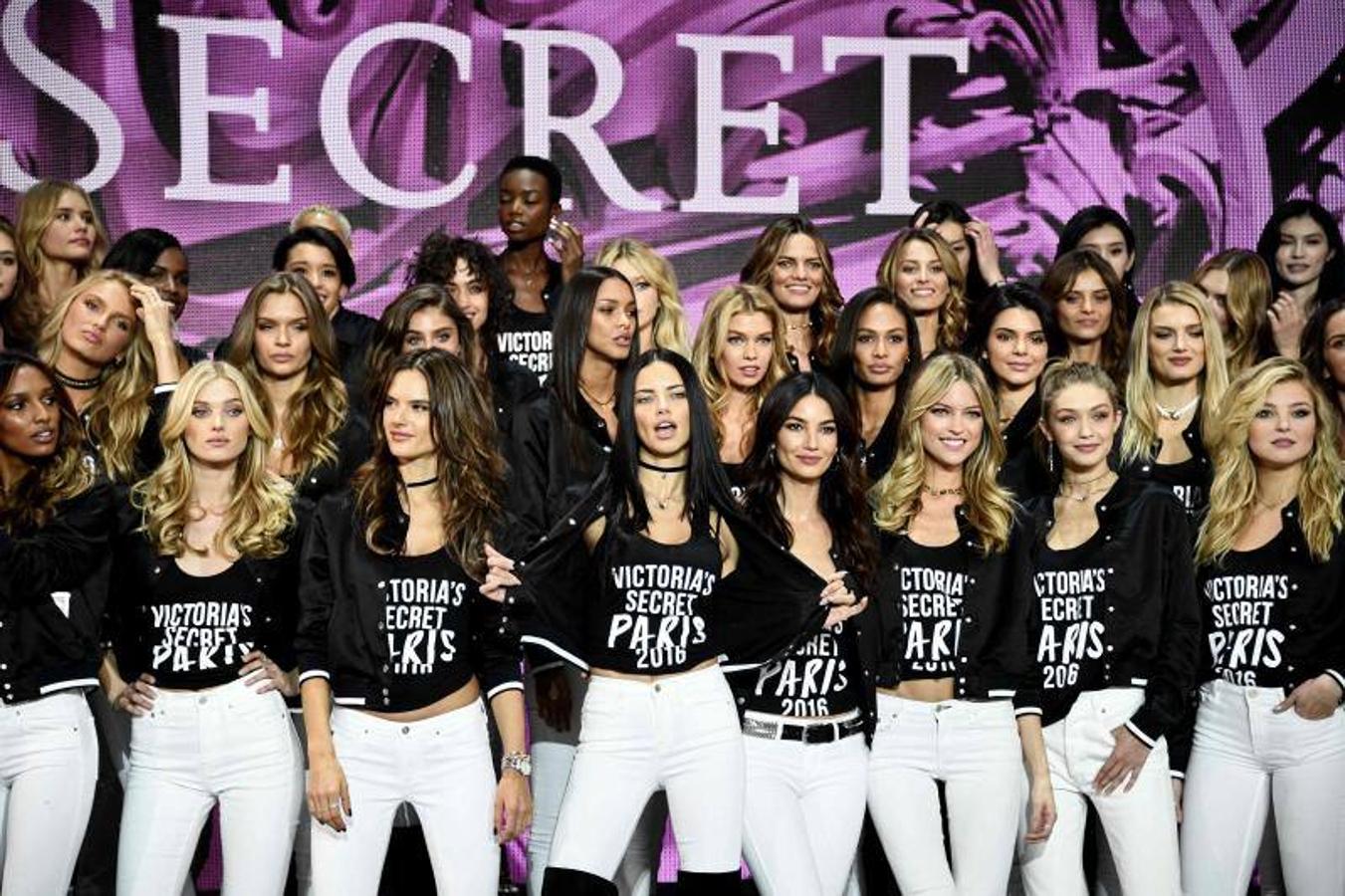 Los 'ángeles' de Victoria's Secret ya están en París