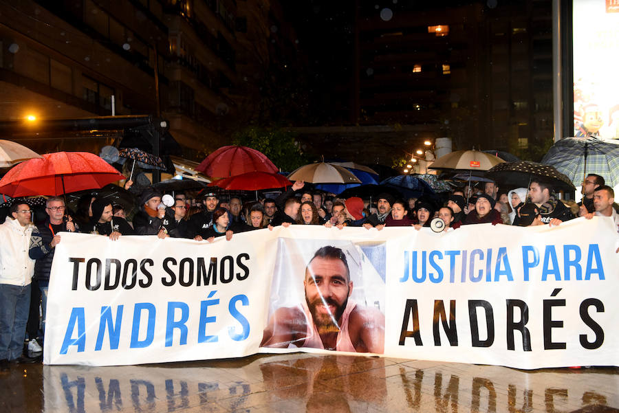 Murcia y Alcantarilla se vuelcan con Andrés