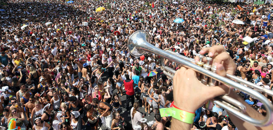 El preámbulo del carnaval de Río