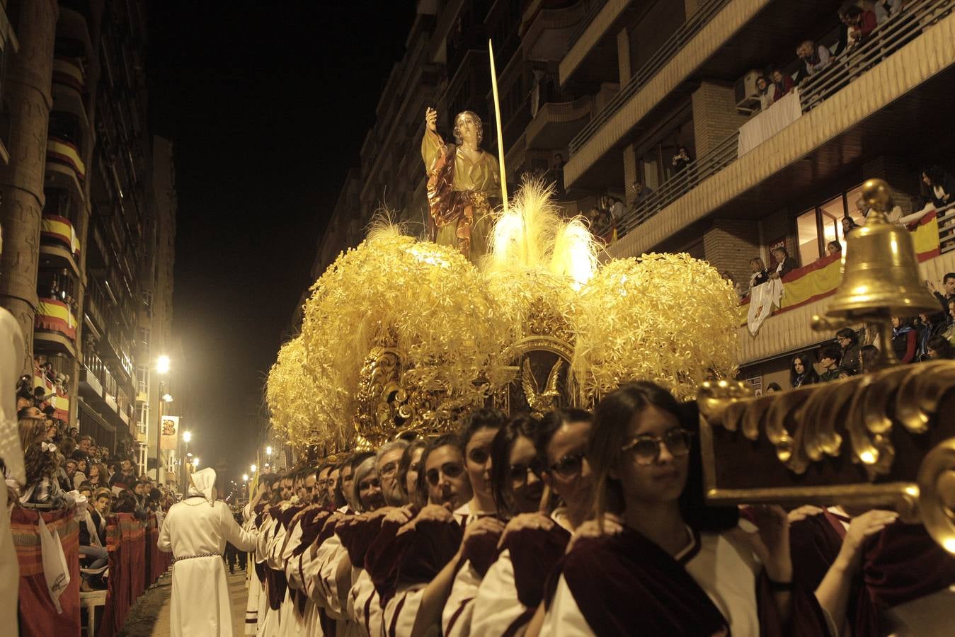 Lorca recrea la entrada triunfal de Jesús en Jerusalén