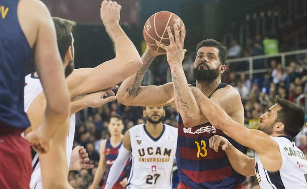 El Barça rescinde el contrato de Faverani antes de las eliminatorias