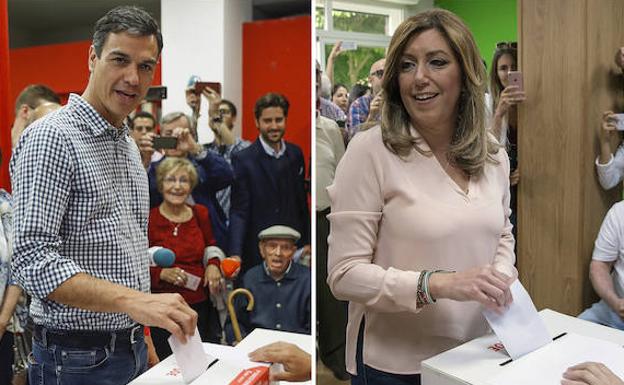 Con el 71,4 % escrutado, Sánchez gana las primarias del PSOE