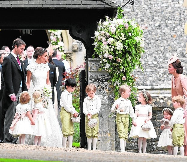 La boda de Pippa Middleton fue todo menos austera