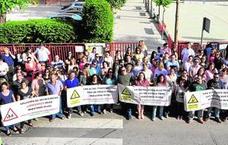 Protesta por deficiencias en un CEIP de Sangonera