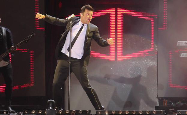 Ricky Martin sacude Murcia a golpe de cadera