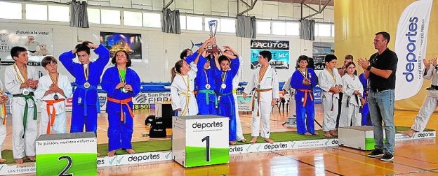 El Nebrija y el Yamato brillan en San Pedro