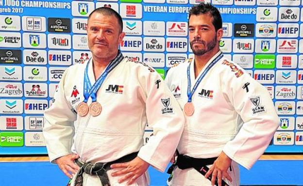 Sierra y Núñez se cuelgan tres medallas en el Europeo de judo