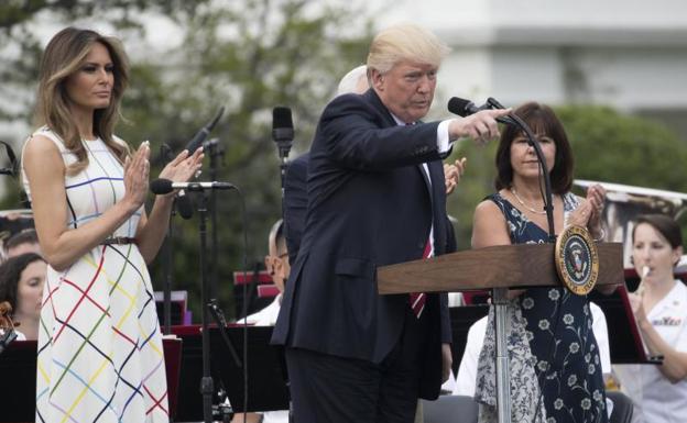 Trump dice que México es «el segundo país más mortífero» y promete construir el muro