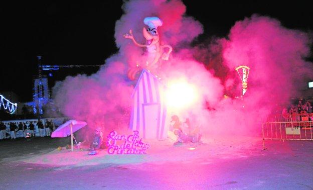 Un herido en Ricote e incidentes en Cartagena en la noche de San Juan