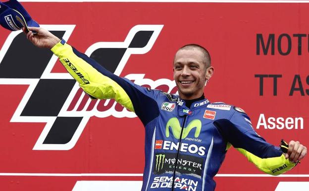 Rossi regresa a la victoria y al Mundial en Assen