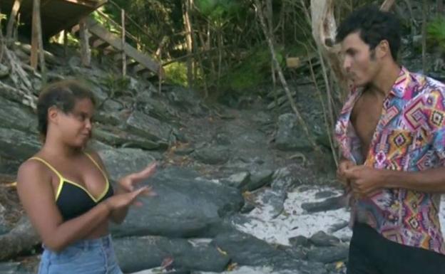 Primera pedida de mano en Supervivientes