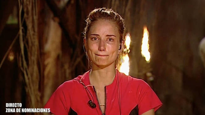 Alba Carrillo demuestra que las rubias no son tontas en Supervivientes