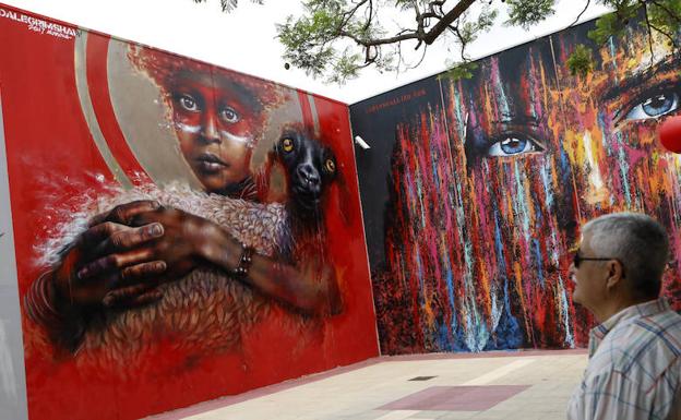 Murcia ya tiene 600m² de grafitis al aire libre