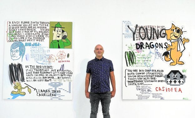 Eduardo Pérez Salguero: «Nunca soy un pintor serio»