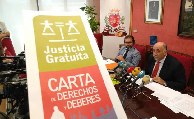 Dos solicitudes de justicia gratuita en Murcia cada hora