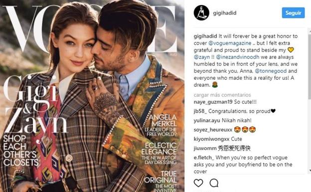 Gigi Hadid y Zayn Malik están totalmente mimetizados