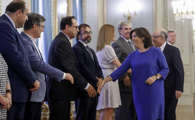 Rivera pide en Madrid «acelerar la reforma del modelo de financiación autonómica»