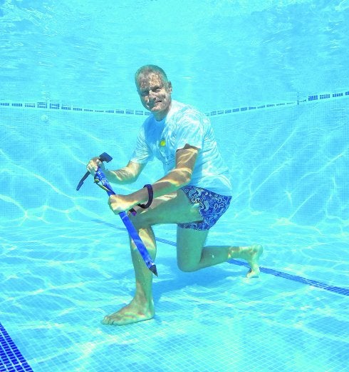 Ángel Campos: «Con mis hijos hablo solo en inglés»