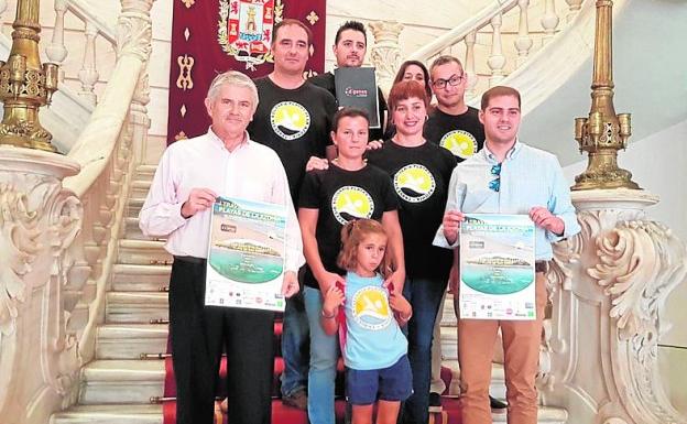 Travesía solidaria, en La Azohía