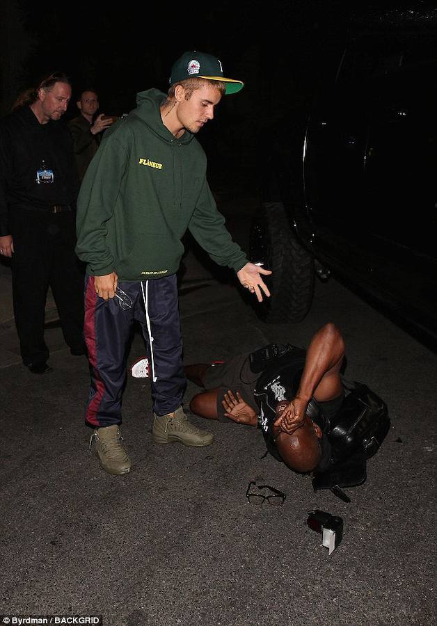 Sale a la luz el vídeo de Justin Bieber atropellando a un fotógrafo