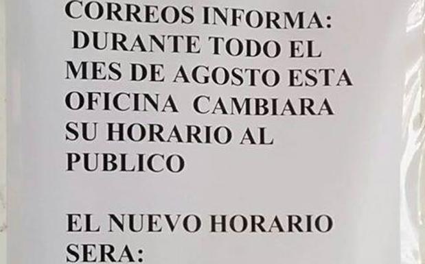 El cartel de Correos que está comentando toda España