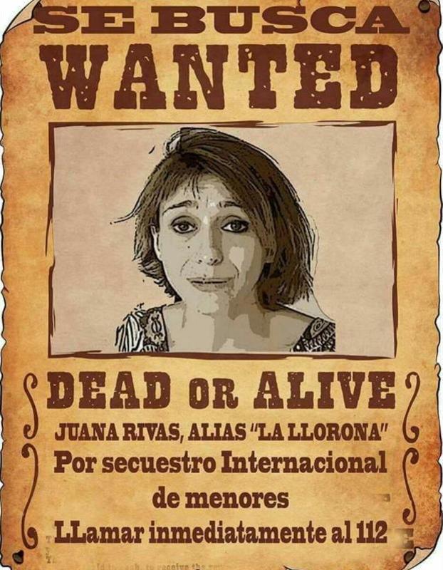 Denuncian la aparición de carteles ofensivos contra Juana Rivas