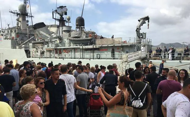 El 'Infanta Cristina' ayudará a hacer frente a la piratería marítima en el golfo de Guinea