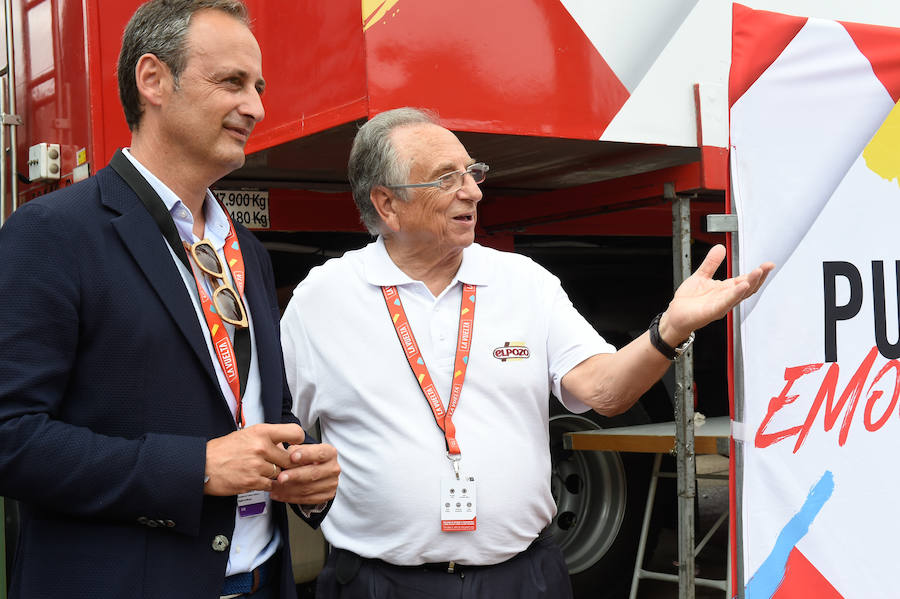 ElPozo acoge la llegada de La Vuelta en sus instalaciones de Alhama