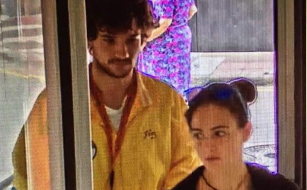 La última foto de los dos jóvenes desaparecidos