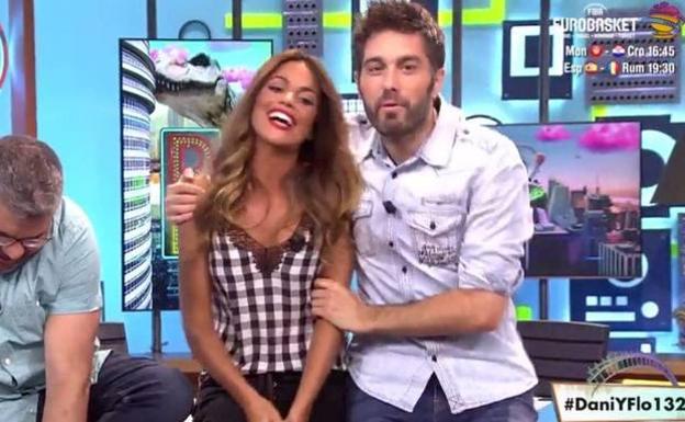 Lara Álvarez y Dani Martínez tienen un tenso reencuentro en 'Dani&Flo'